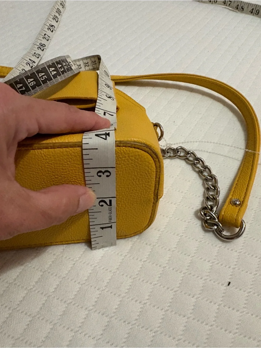 Betsey Johnson Yellow Bow Crossbody Bag - Picture 13 of 13